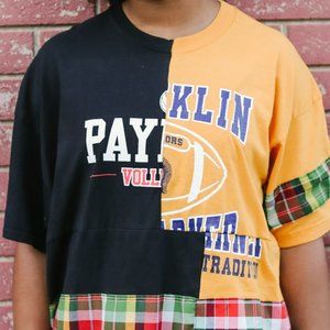 Siam Circle Renim Plaid Patch Tee
